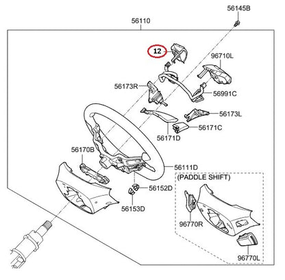 GENUINE Auto Cruise Control Switch OEM Hyundai Elantra Sedan 2019-2020