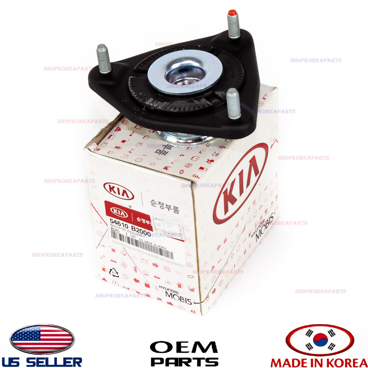 INSULATOR STRUT MOUNT FRONT 【GENUINE】 FOR KIA SOUL 2014-2019 54610B2000