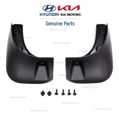 FITS: 11 - 13 KIA OPTIMA EX LX REAR SPLASH GUARD MUD FLAP SET PAIR  OEM NEW