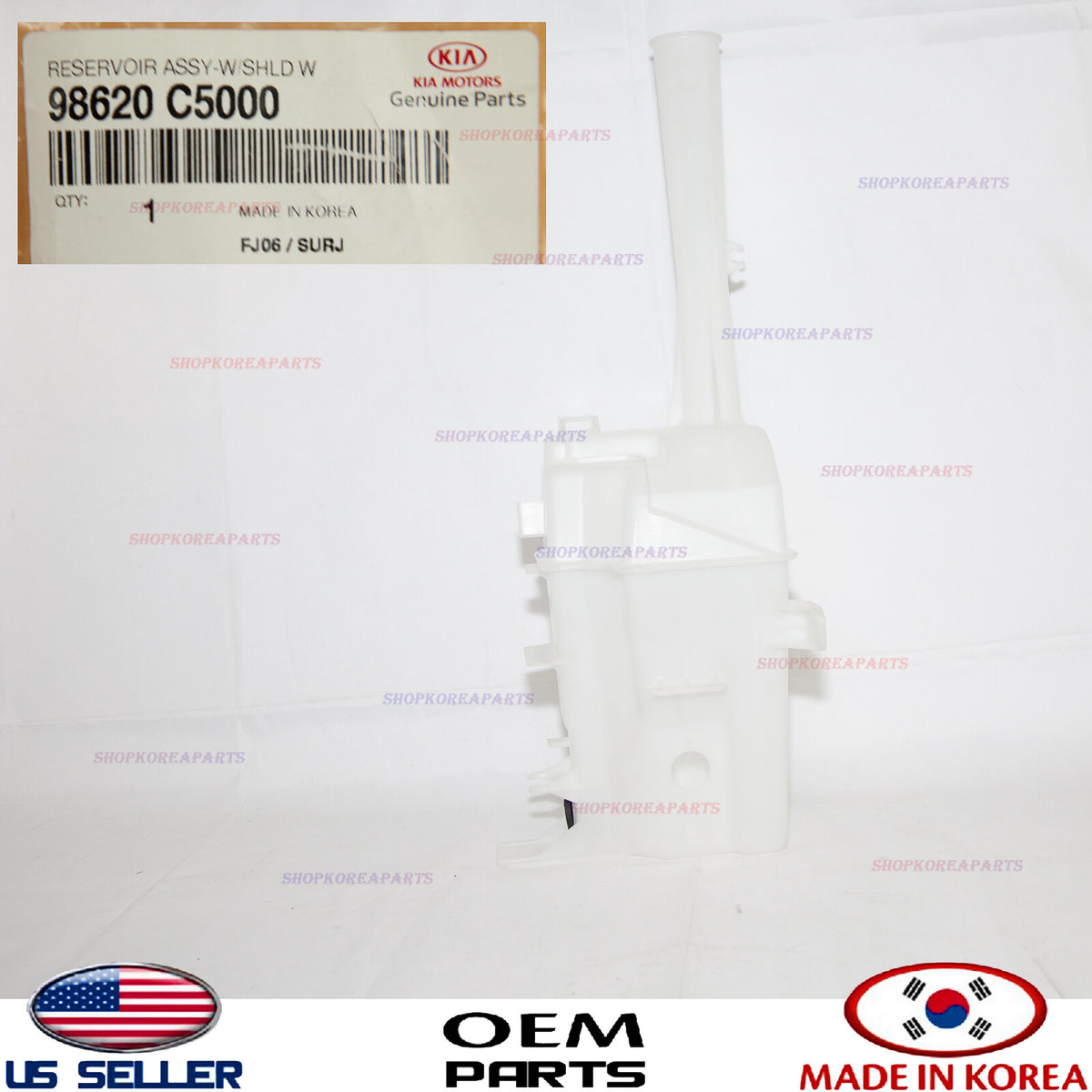 GENUINE Windshield Washer Reservoir Water Tank ⭐OEM⭐ KIA SORENTO 2016-2020