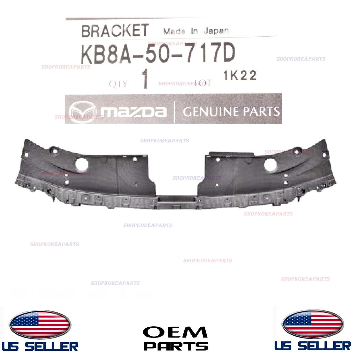 GENUINE Grille Cover Upper Radiator Sight Shield ⭐OEM⭐ Mazda CX-5 2017-2025