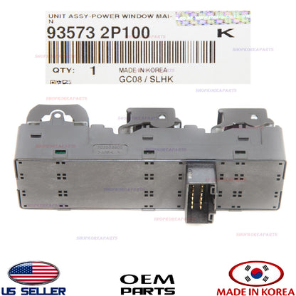 GENUINE Power Window Main Switch Front left Side "AUTO" OEM Kia Sorento 2011-15