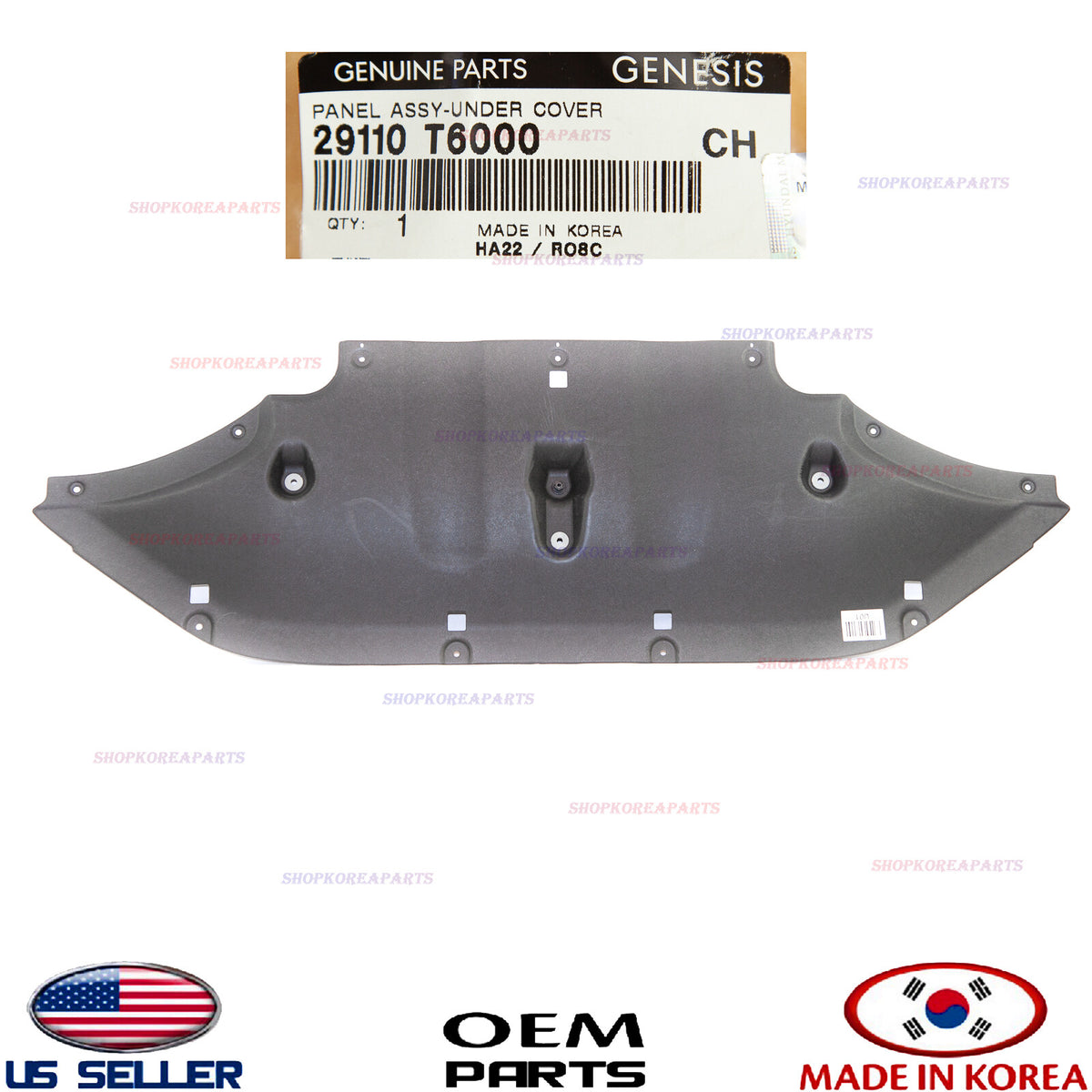 GENUINE Panel Under Cover Engine Front ⭐OEM⭐ GENESIS GV80 2021-2024 29110T6000