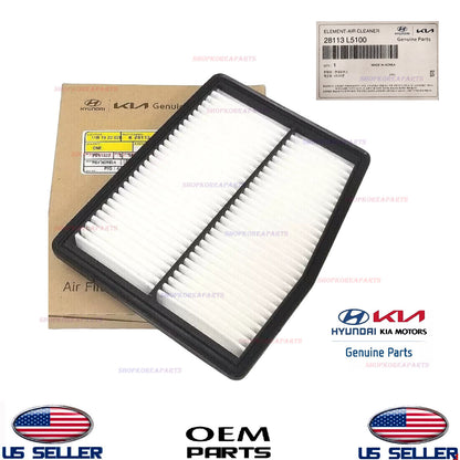 GENUINE OEM Engine Air Cleaner Filter 2020-2026 HYBRID Sonata Santa Fe Sorento