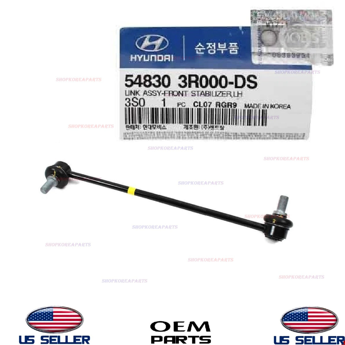 GENUINE Link Stabilizer Bar Front LEFT Driver Side 2011-2014 Hyundai Sonata