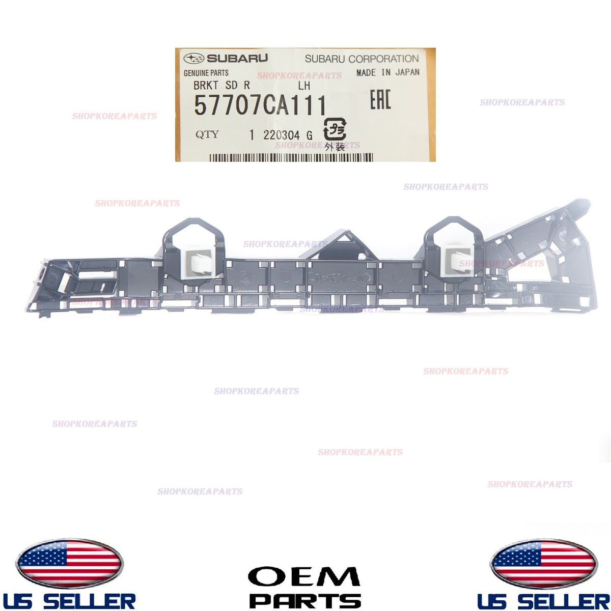 GENUINE Rear Bumper Mounting Bracket LEFT Driver Side OEM Subaru BRZ 2013-2020