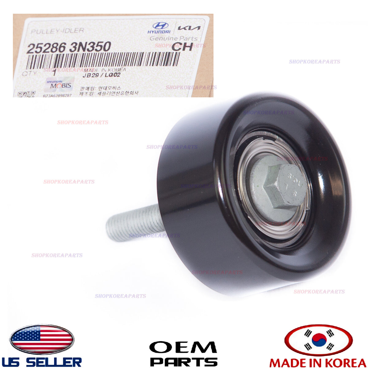 GENUINE Serpentine Belt Idler Pulley ⭐OEM⭐ Kia Carnival 3.5L V6 2022-2026