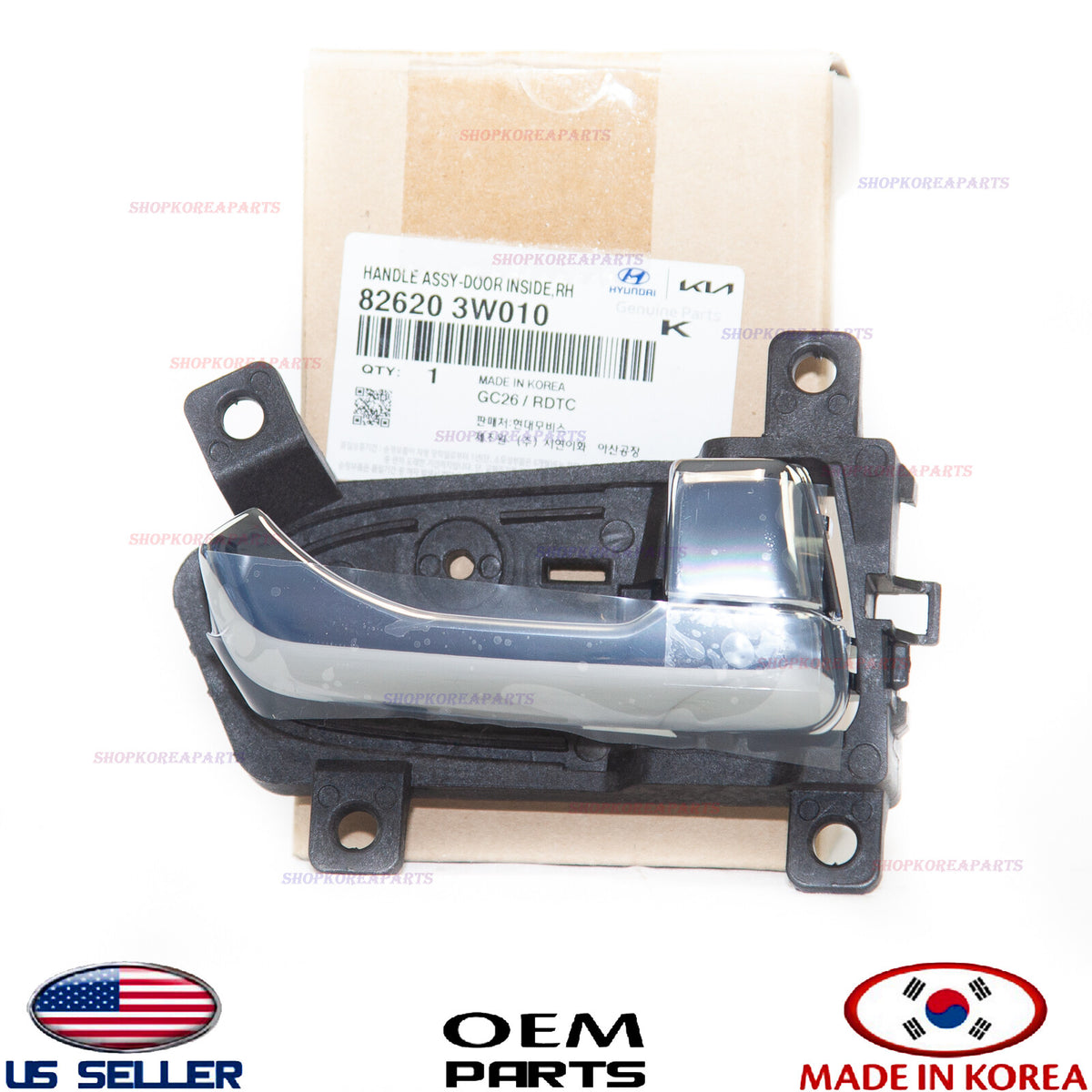 GENUINE Chrome Door Handle Inside RIGHT Passenger Side ⭐OEM⭐ KIA SPORTAGE 11-16