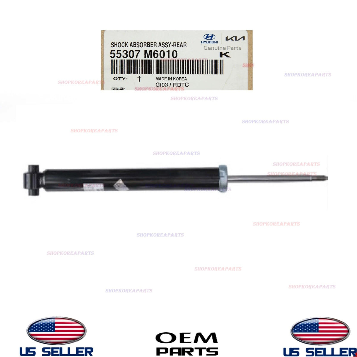 1pcs OEM GENUINE Rear Suspension Shock Absorber KIA FORTE 2019-2024