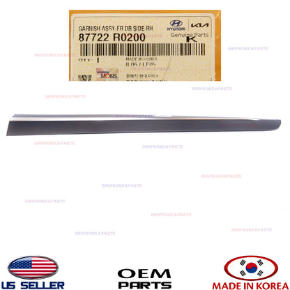 GENUINE Front Door Lower Molding RIGHT Passenger OEM 2022-2026 Carnival