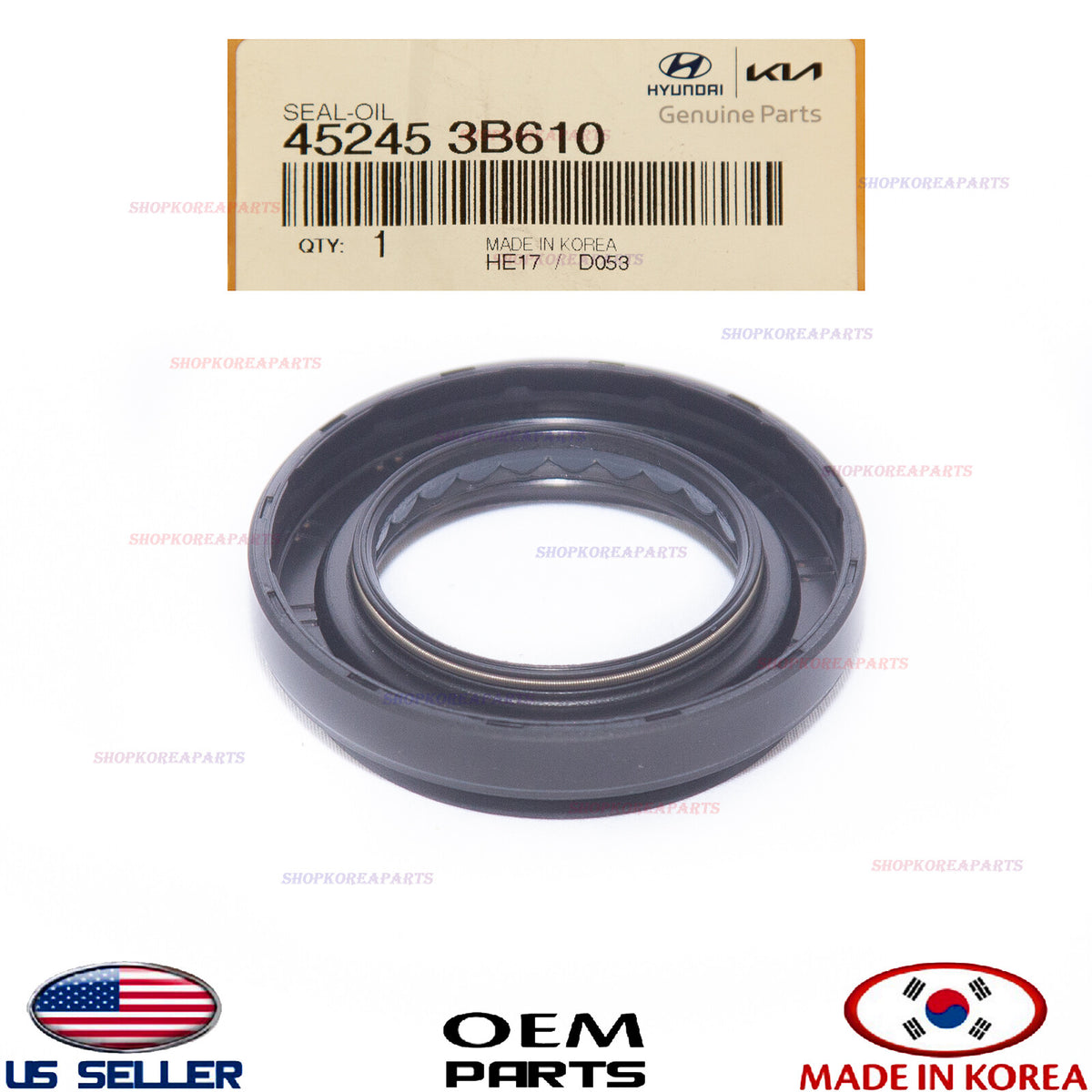 GENUINE Transmission Output Shaft Seal ⭐OEM⭐ Hyundai Kia 45245-3B610