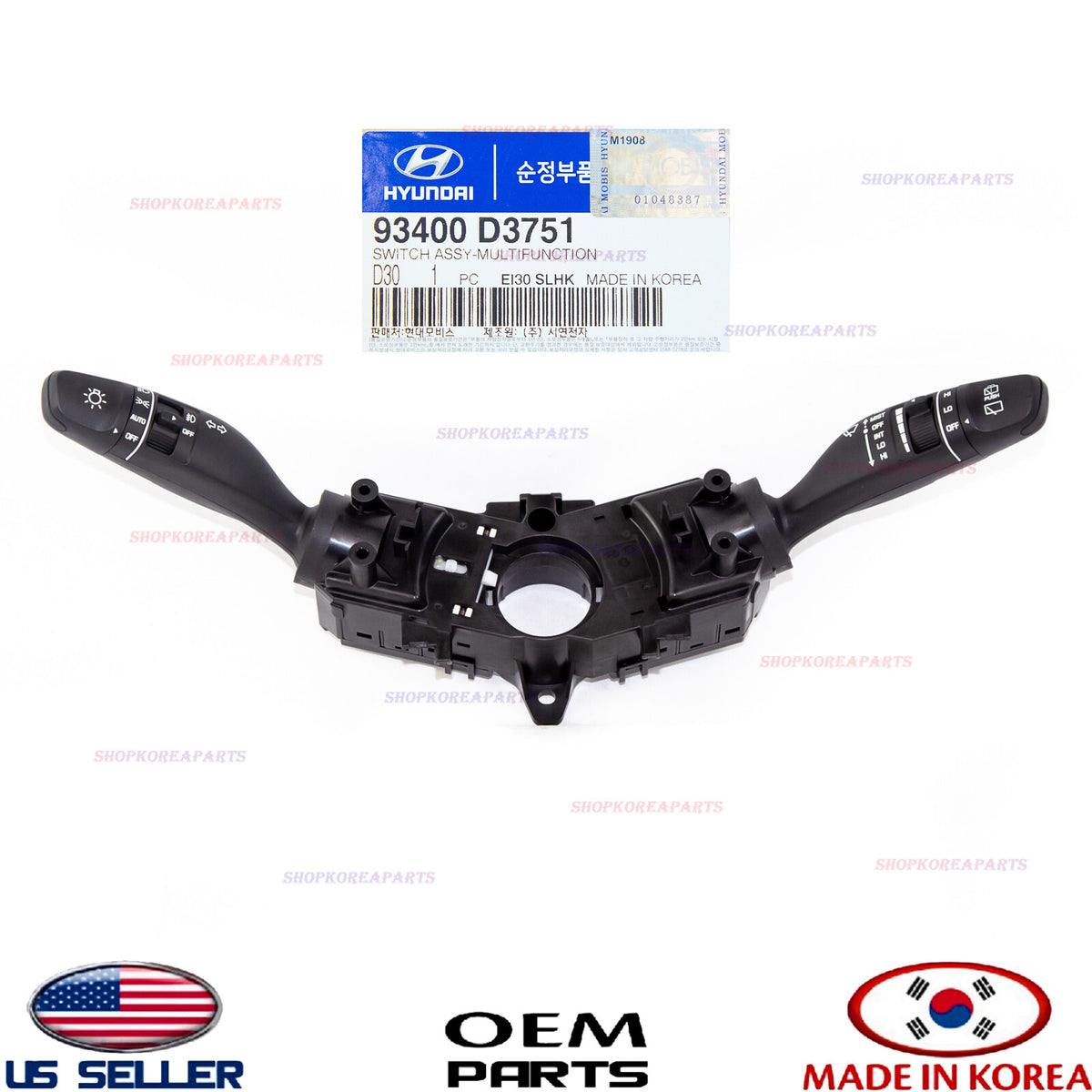GENUINE Combo Switch Multifunction OEM Hyundai Tucson 2016-2018 93401D3751