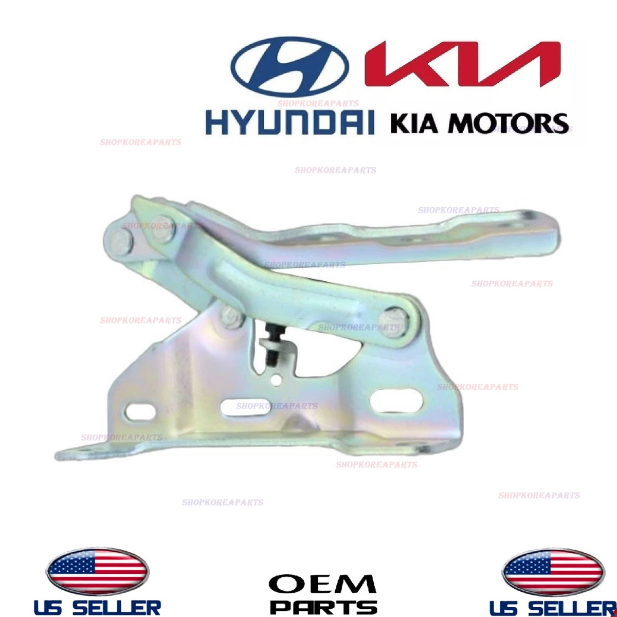 GENUINE Hood Hinge RIGHT Passenger Side 2022-2025 Hyundai Tucson