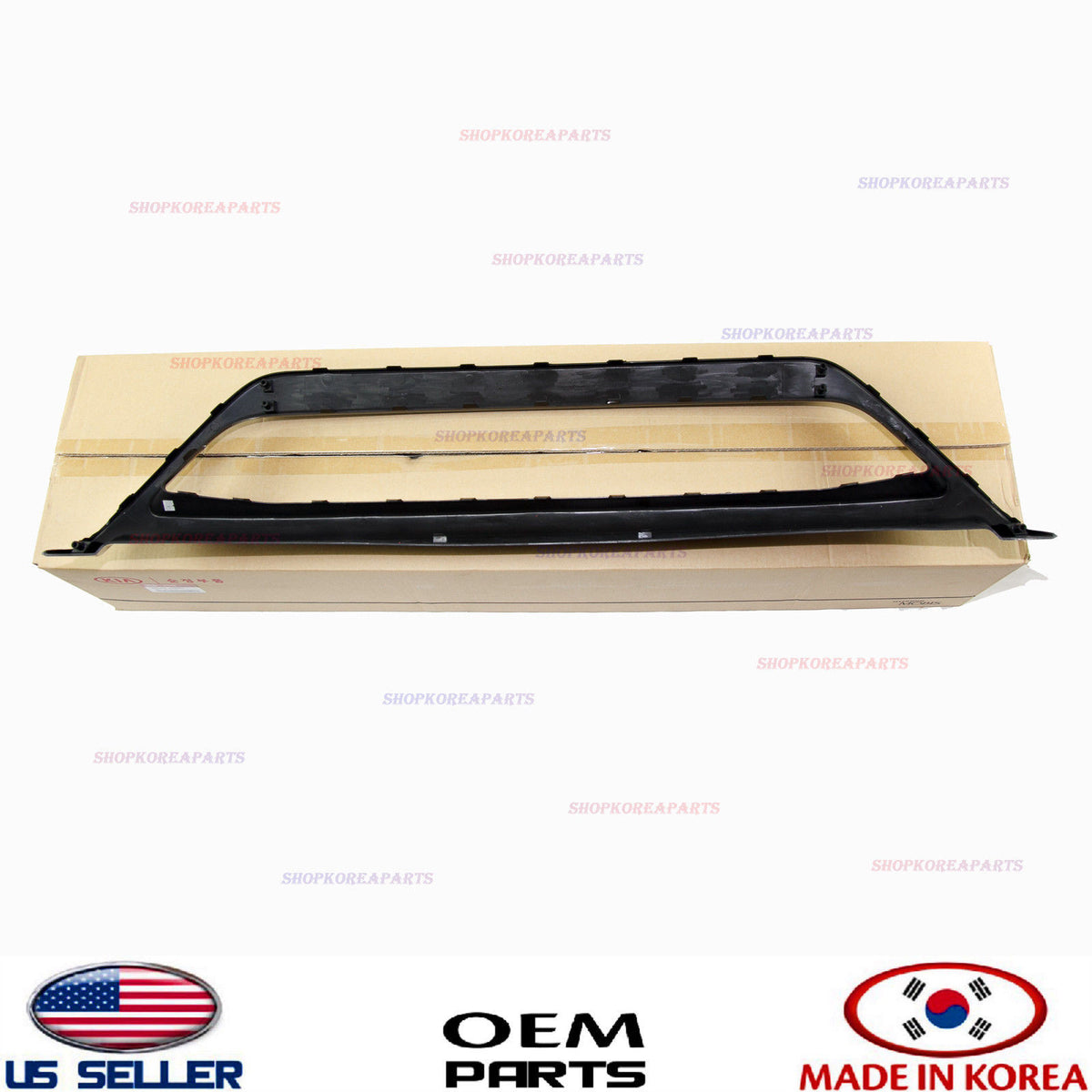 GENUINE Front Bumper Griller Center Cover Trim OEM Kia Rio 2010-2011 865231G600