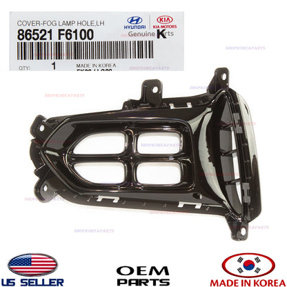 GENUINE Front Bumper Fog Lamp Cap Cover LEFT Driver Side ⭐OEM⭐ CADENZA 2017-2019