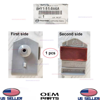 GENUINE OEM Lower Molding Retainer Liftgate Clip 1pcs Various Mazda BHY1510A6A