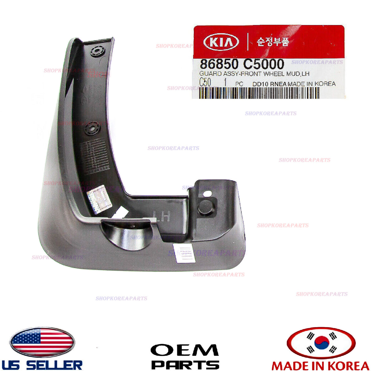 GENUINE Mud Guard Flaps Splash Shield Front LEFT Driver ⭐OEM⭐ Sorento 2019-2020