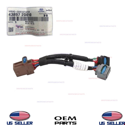 OEM Wiring Gear Actuator 2015-2019 Hyundai Sonata 2015-2018 Hyundai Tucson 1.6L