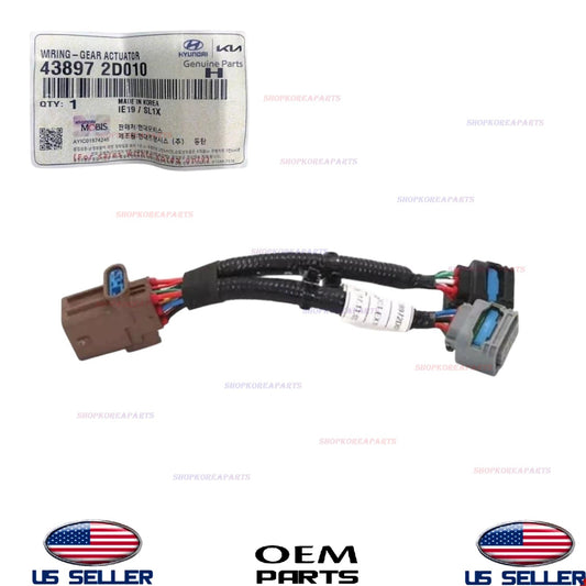 OEM Wiring Gear Actuator 2015-2019 Hyundai Sonata 2015-2018 Hyundai Tucson 1.6L