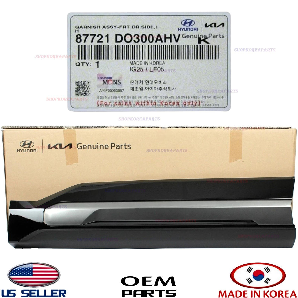 GENUINE Front Door Lower Molding LEFT Driver ⭐OEM⭐ Kia EV9 GT-Line 2024-2025