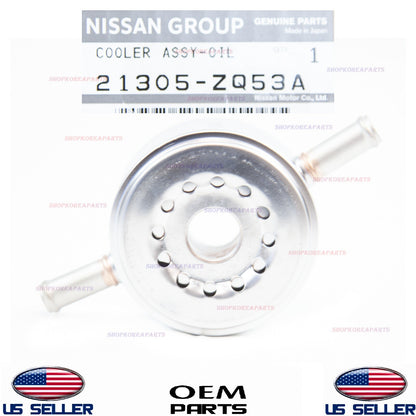 GENUINE Engine Oil Cooler ⭐OEM⭐ 5.6L V8 Nissan Infiniti *See compatibility