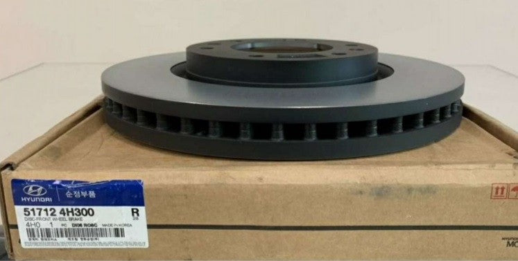 GENUINE Front Disc Brake Rotor OEM set 1pc Hyundai ‎H1/H300/I800/H100/STAREX 18-