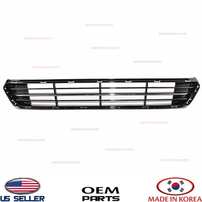 GENUINE Front Bumper Center Grille Lower W/CHROME OEM KIA OPTIMA 2014-2015