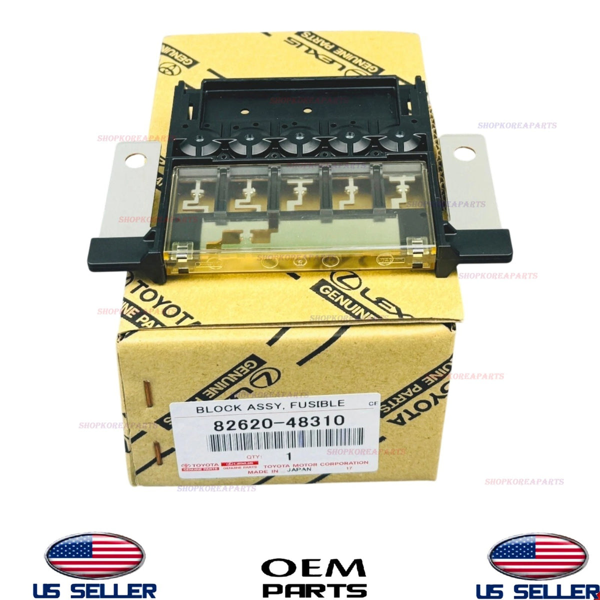 GENUINE Block Assembly Fusible 2023-2025 Toyota Lexus 2.5L HYBRID 82620-48310