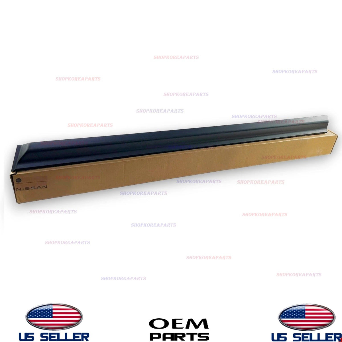 GENUINEOEM Front Door Lower Moulding Black Passenger Side 2016-2020 Pathfinder