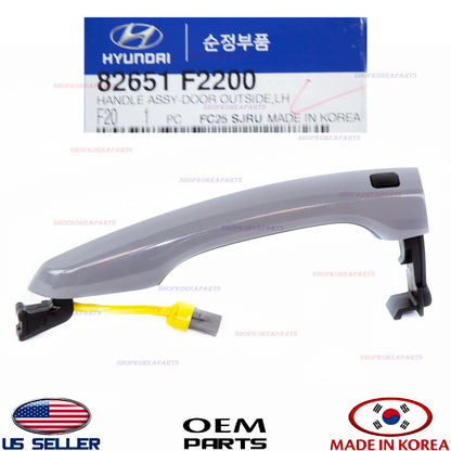 GENUINE Door Handle Outside LEFT Driver Side OEM ELANTRA SEDAN 2017-20 W/Smart