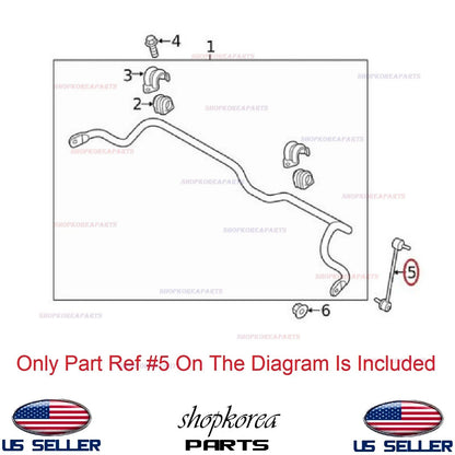 GENUINE Stabilizer Bar Link RIGHT Passenger 2011-2014 Hyundai Sonata 54840-3R000