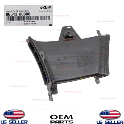 GENUINE OEM Duct Assy Air Curtain LEFT Driver Side 2022-2024 Kia Carnival