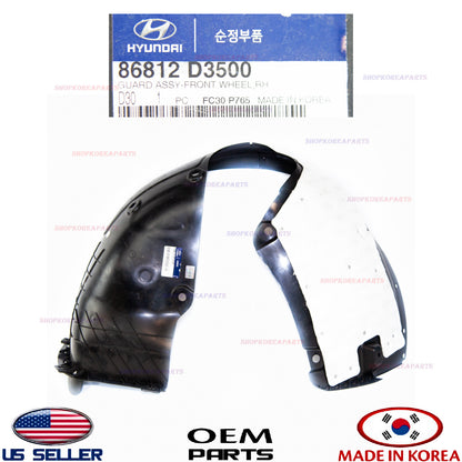 GENUINE Fender Liner Front RIGHT Passenger Side ⭐OEM⭐ Hyundai TUCSON 2019-2021
