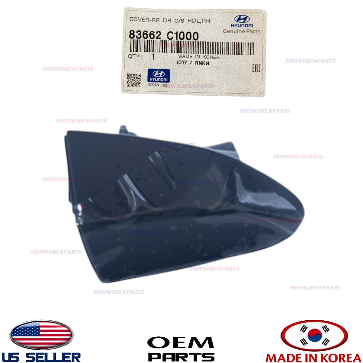 GENUINE Cover Handle Outside Rear Door Unpainted RIGHT ⭐OEM⭐ Sonata 2015-2019