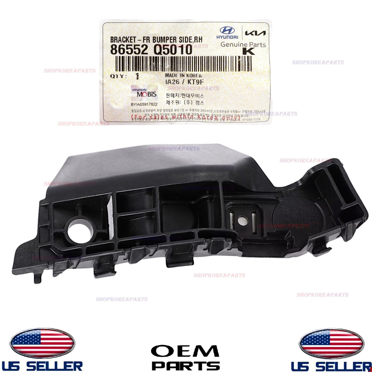 GENUINE Front Bumper Mounting Bracket RIGHT Passenger ⭐OEM⭐ Kia Seltos 2021-2025
