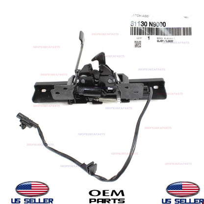 GENUINE Hood Lock Latch Assy 2022-2025 Hyundai Tucson 2.5L 81130-N9000