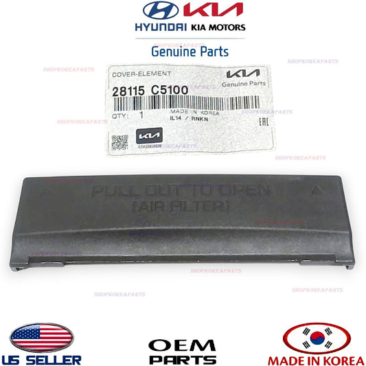 2016-2020 Kia Sorento Engine Air Filter Access Cover 28115-C5101 Kia OEM New