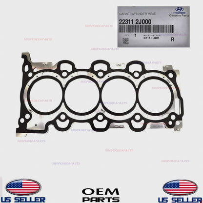 GENUINE 2.0L Cylinder Head Gasket 2020-2026 Elantra Kona Sonata Hybrid Kia K4