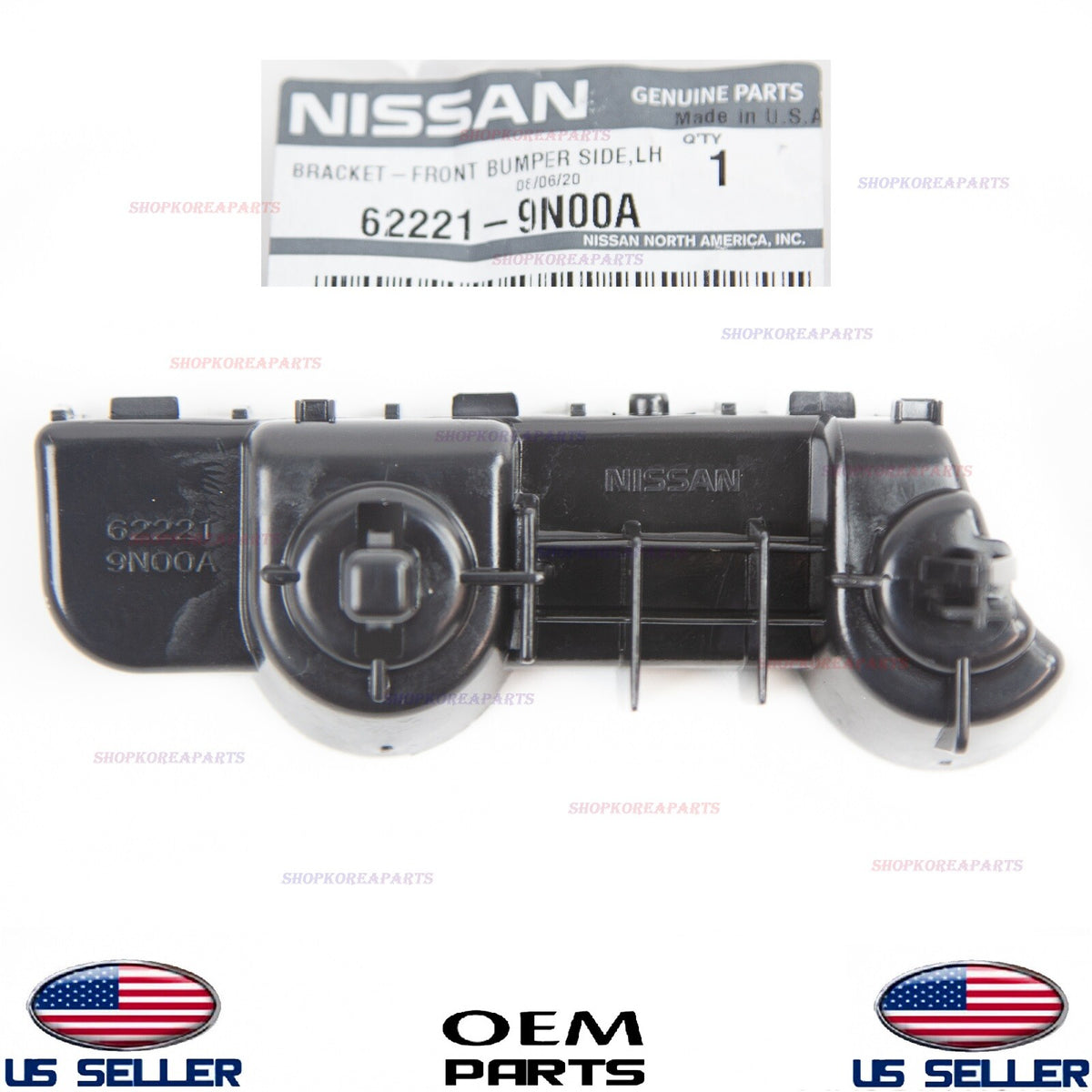 GENUINE Bumper Front Bracket Mounting Driver Side ⭐OEM⭐ NISSAN MAXIMA 2009-2014
