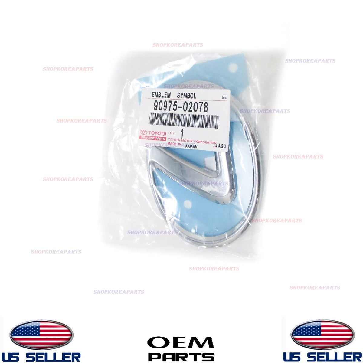 GENUINE Rear Emblem Logo Symbol ⭐OEM⭐ Lexus *See Compatibility 90975-02078