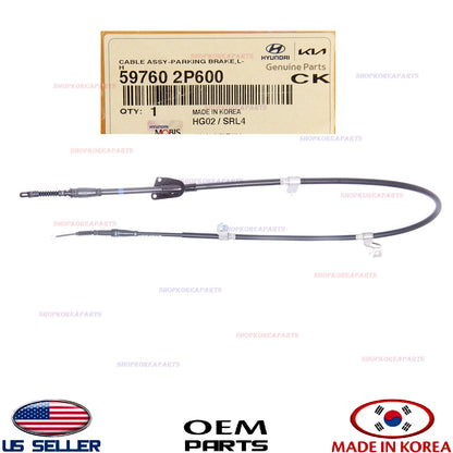 GENUINE Parking Brake Cable LEFT Driver Side ⭐OEM⭐ Kia Sorento 59760-2P600