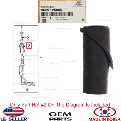 GENUINE Antenna Mast Grommet. Mounting Base ⭐OEM⭐ Hyundai Accent 4DR 2003-2005