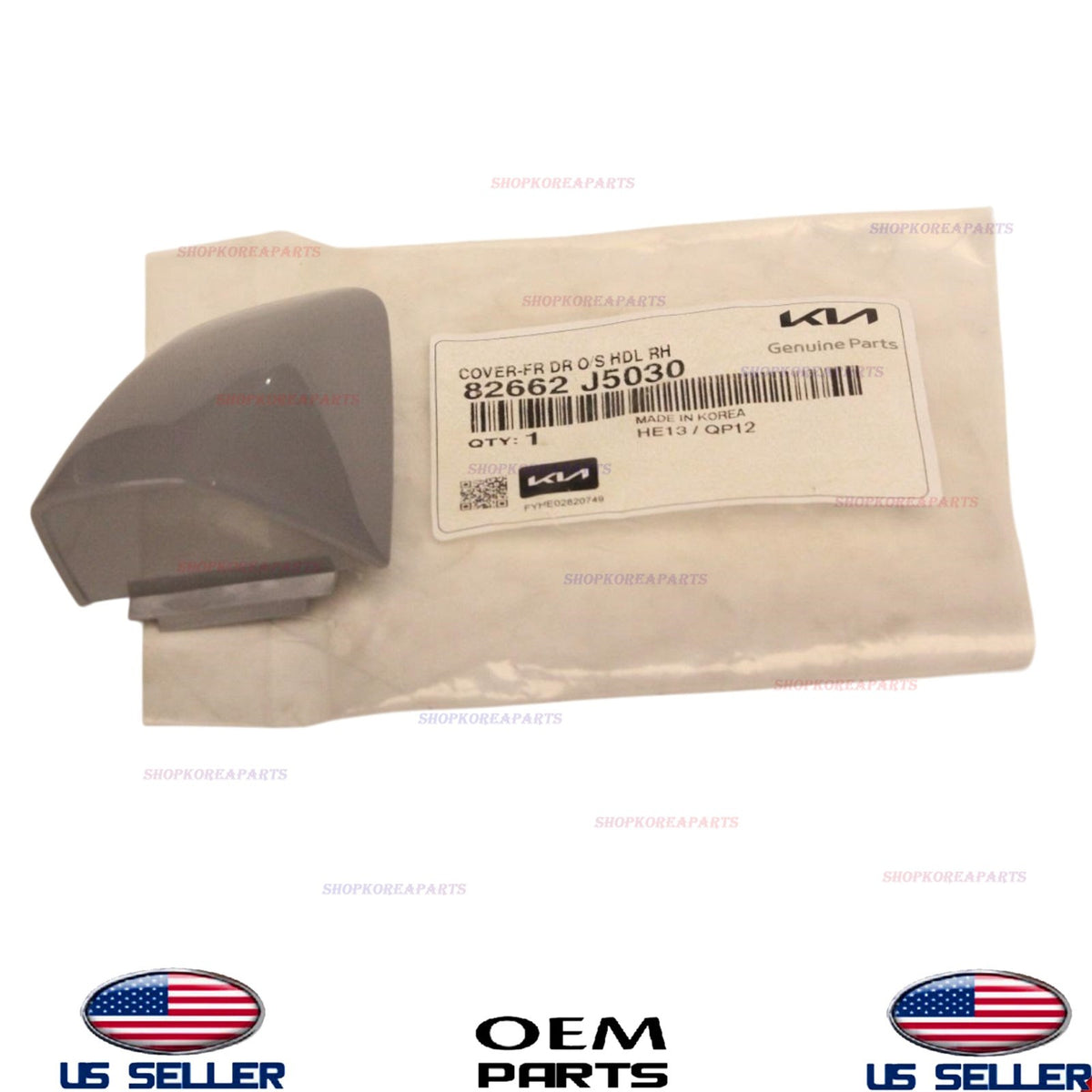 GENUINE Front Door Outside Handle Cover RIGHT Passenger Side 2018-23 Kia Stinger
