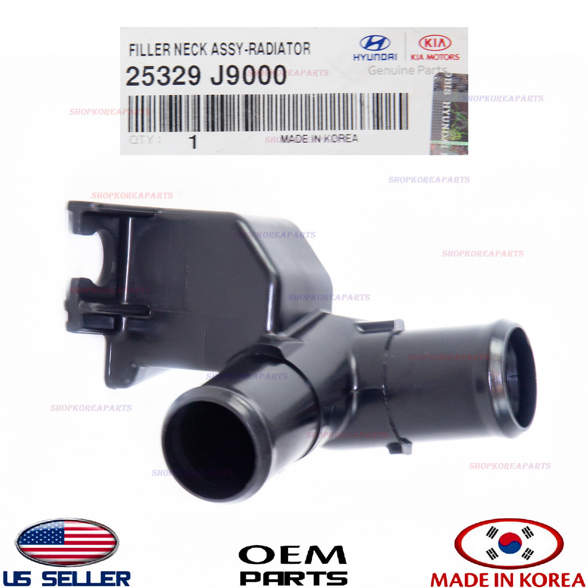 GENUINE Filler Neck Radiator Engine Coolant ⭐OEM⭐ HYUNDAI KONA 1.6L turbo 18-21
