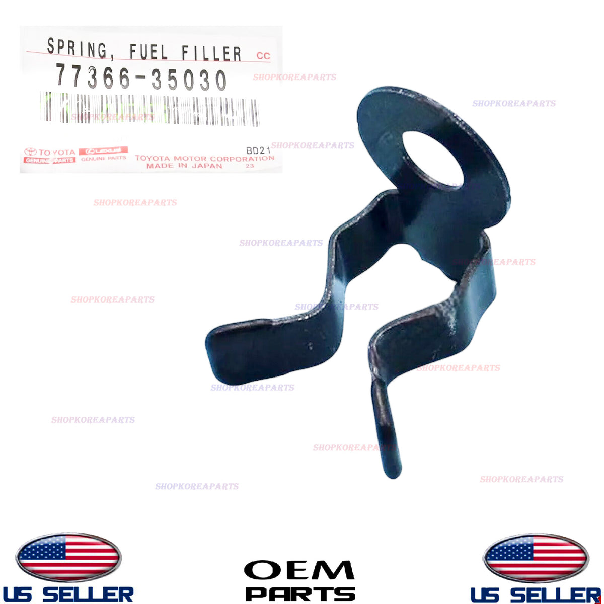GENUINE Fuel Filler Opening Lid Hinge Spring Various Toyota 2000-24 See *List