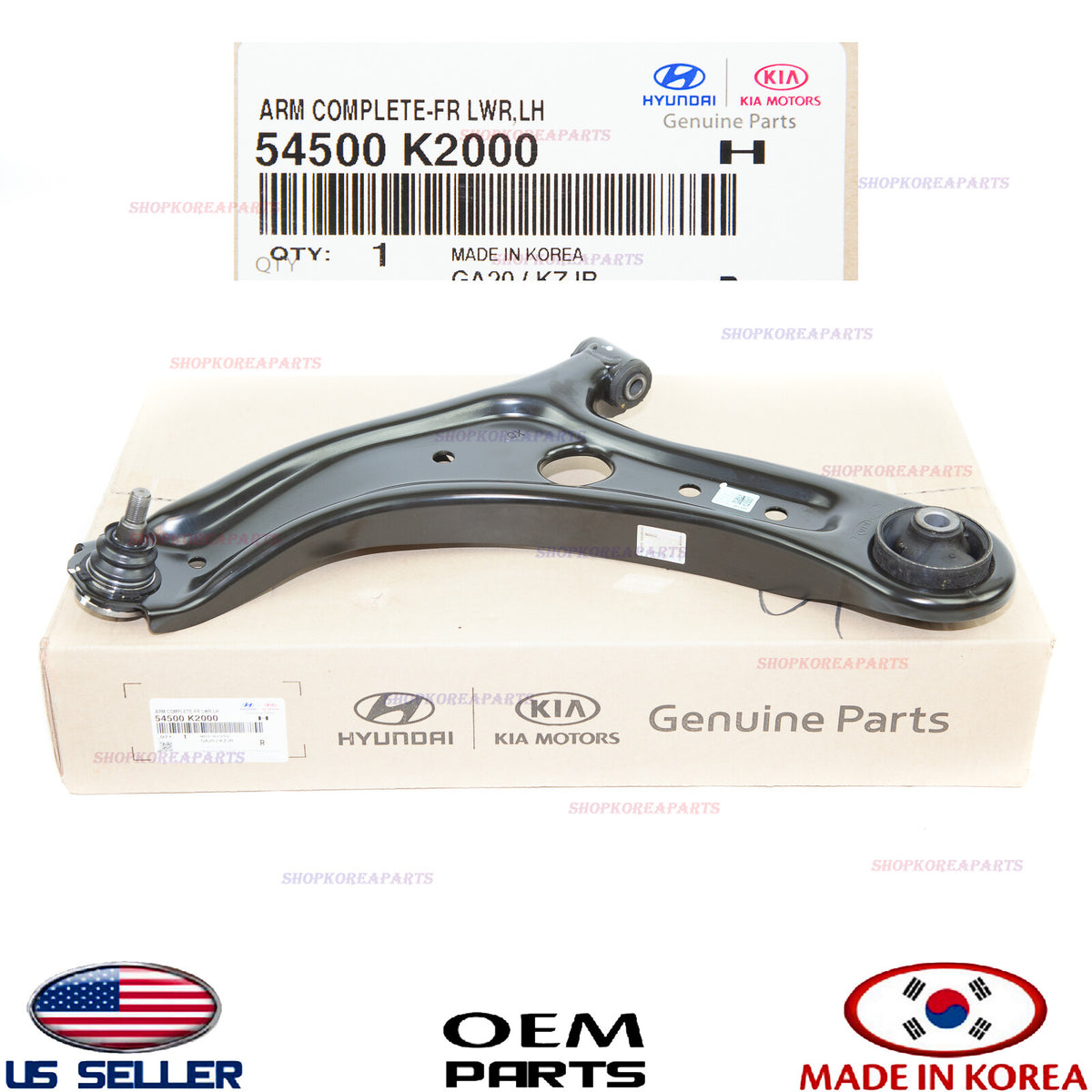 GENUINE OEM Front Lower Control Arm Left Driver Side 2020–2025 Hyundai Venue
