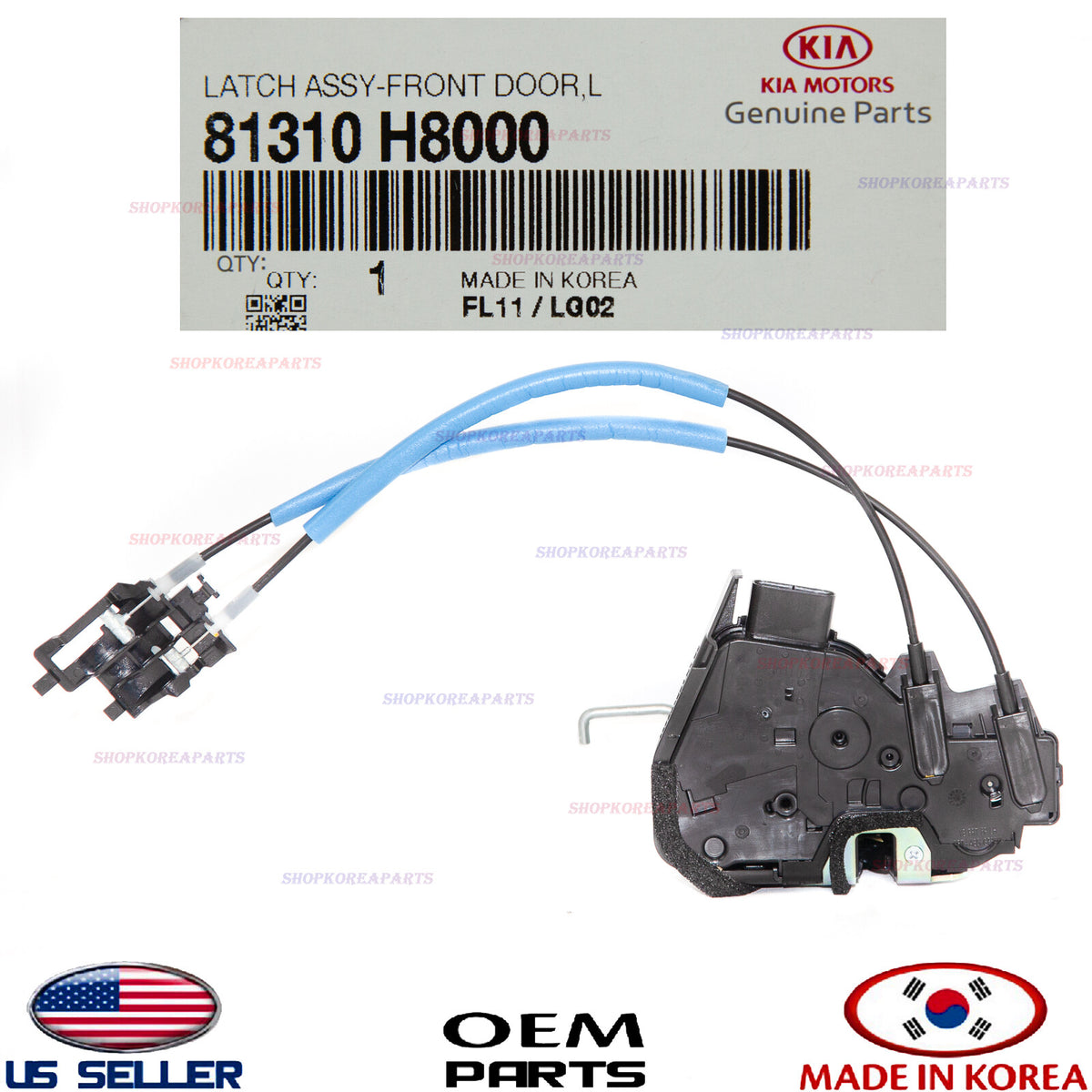 GENUINE OEM Front Left Driver Side Door Lock Actuator Motor 2018–2023 Kia Rio