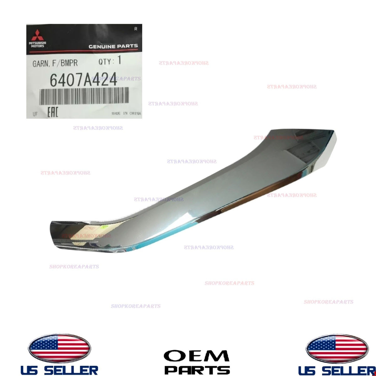 GENUINE OEM Front Bumper Lower Trim RIGHT Passenger Side 2022-25 Eclipse Cross