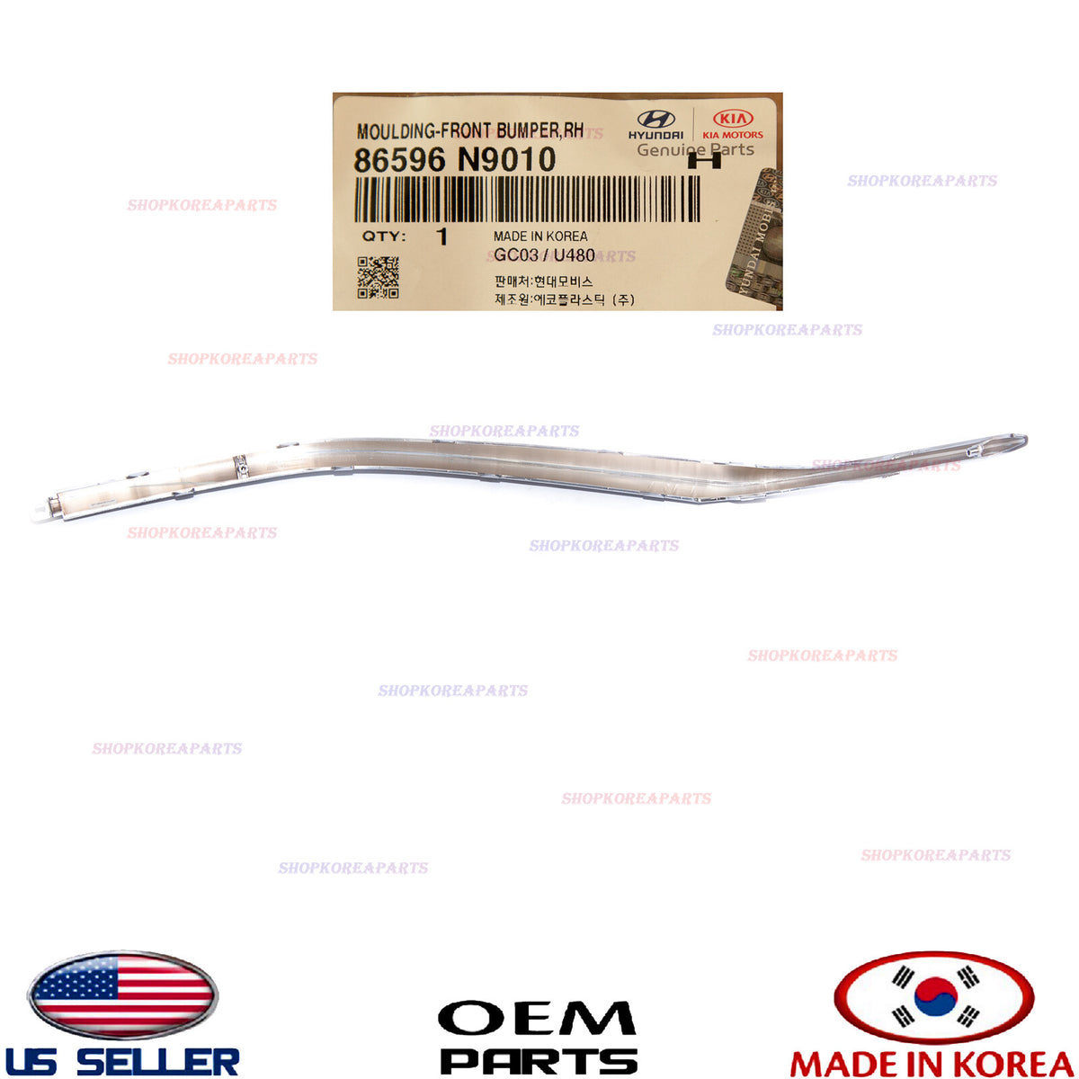 GENUINE Front Bumper Lower Molding RIGHT Passenger ⭐OEM⭐ Hyundai Tucson 2022-24