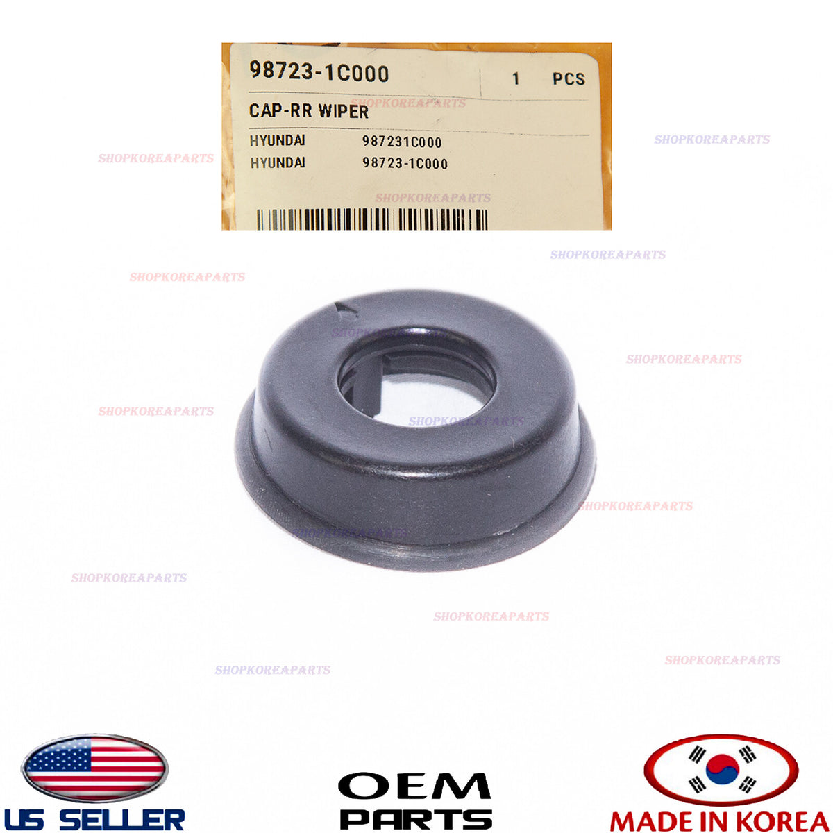 GENUINE Rear Wiper Sealing Gasket ⭐OEM⭐ Hyundai Getz 98723-1C000
